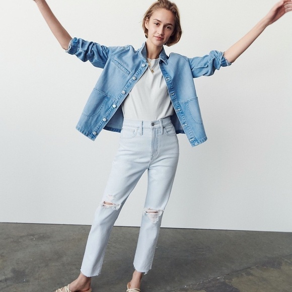 Madewell Denim - Madewell The Mom Jean Harman Wash - 24